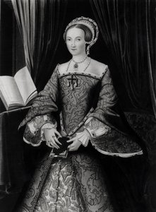 Retrato de Isabel I cuando princesa (1533-1603) c.1546